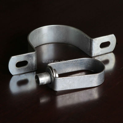 شراء فولاذ المقاوم للصدأ U الشريط أوميغا أنبوب مشبك 4 بوصة 2 بوصة أنبوب عقدة السرج online manufacture