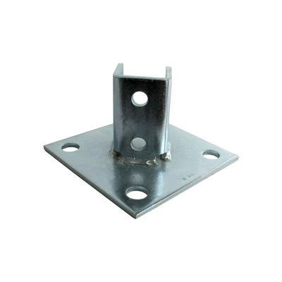 شراء HDG Steel Channel Post Base for Industrial Fittings online manufacture
